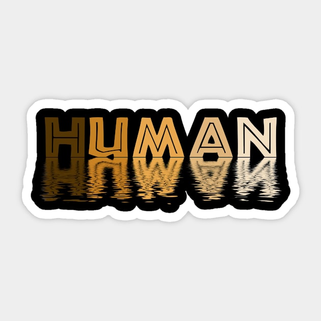 Human American African Pride Sticker by Dianeursusla Clothes